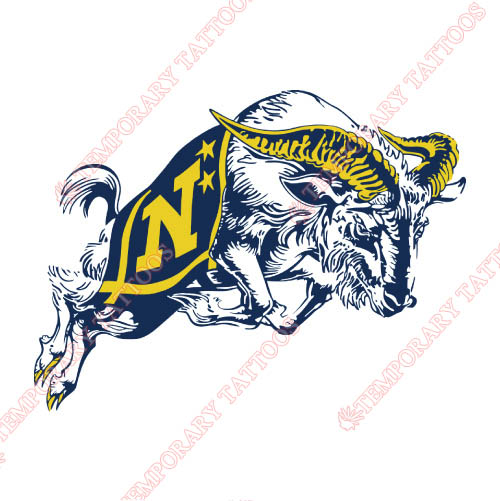 Navy Midshipmen Customize Temporary Tattoos Stickers NO.5355